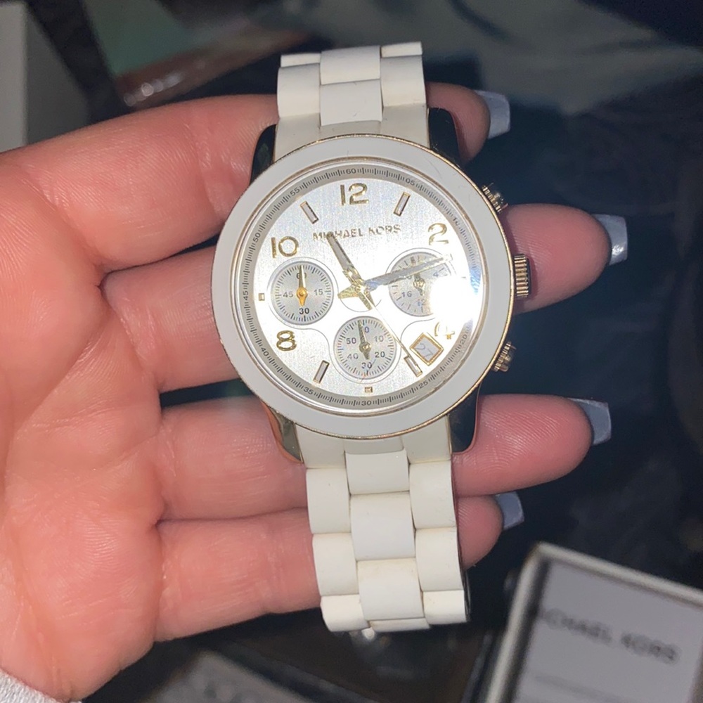 Michael Kors White Watch